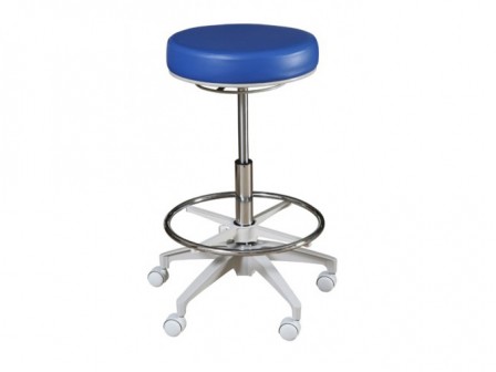 Murray HADV-NB Advance Round Stool without Backrest, Adjustable High Cylinder and Foot Ring